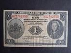 1 gulden Nederlands indie vf 1943, Ophalen of Verzenden, Zuidoost-Azië, Los biljet