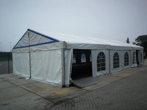 Professionele Partytent 8 x 20 m., Tuin en Terras, Partytenten, Gebruikt, Partytent, 2 meter of meer, 8 meter of meer, 6 meter of meer