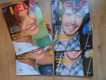 Agencia Ele deel 5 en 6; B2.1 en B2.2; tekst/werkboek + cd's beschikbaar voor biedingen