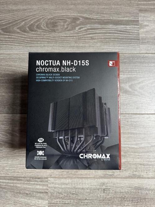 Noctua NH-D15S chromax.black - 140mm, Computers en Software, Computerkoelers, Zo goed als nieuw, Luchtkoeling, Ophalen of Verzenden