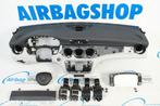 Airbag set - Dashboard zwart wit stiksel Mercedes CLA C117, Gebruikt, Ophalen of Verzenden