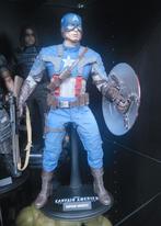 Captain America the first Avenger Hot Toys 1/6 scale figure, Ophalen of Verzenden, Gebruikt, Film, Actiefiguur of Pop