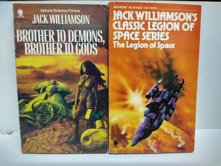 Jack Williamson - Legion of Space / Brother to Gods (engl), Boeken, Science fiction, Gelezen, Verzenden