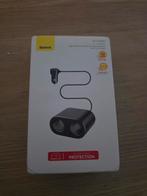 Baseus Auto 12V Splitter met USB, Ophalen of Verzenden, Nieuw