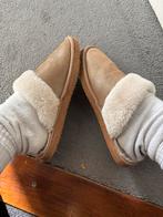 Gebruikte glitter sloffen maat 40, Kleding | Dames, Schoenen, Ophalen of Verzenden, Gedragen, Beige, Pantoffels of Sloffen
