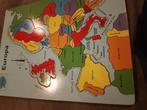 Puzzel europa, Ophalen of Verzenden, Minder dan 500 stukjes, Zo goed als nieuw