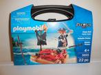 Gloed Nieuw Playmobil Meeneemkoffer Piratenvlot set - 5655, Ophalen of Verzenden, Nieuw, Complete set