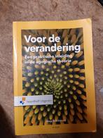 Boek Voor de verandering, Ophalen of Verzenden, Beta, Zo goed als nieuw, HBO