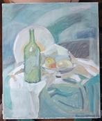 Stilleven olieverf schilderij op doek, Antiek en Kunst, Ophalen of Verzenden