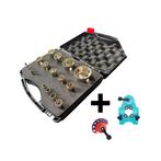 diamantborenset 19-delig met dubbele boorgeleider  (6-50 mm), Germat, Nieuw, Germat, Verzenden