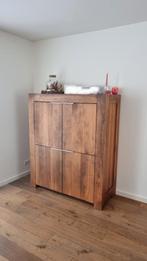 Goossens Timber - notenhouten kast, Ophalen, 100 tot 150 cm, Overige houtsoorten, 50 tot 75 cm