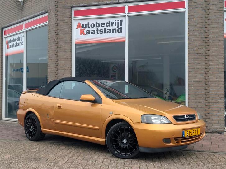 Opel Astra Cabriolet 1.6-16V - Leuke Auto !, Auto's, Opel, Bedrijf, Te koop, Astra, ABS, Airbags, Centrale vergrendeling, Elektrische buitenspiegels