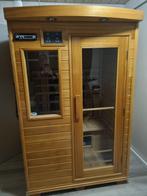 2 persoons Infrarood sauna / infrarood cabine op 230 volt, Sport en Fitness, Sauna, Complete sauna, Infrarood, Zo goed als nieuw