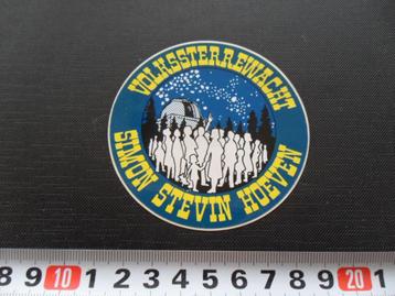 sticker Hoeven SIMON STEVIN Volkssterrewacht  beschikbaar voor biedingen