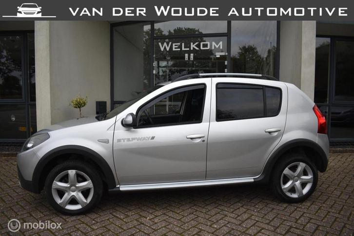 Dacia Sandero 1.6 Stepway 2010|Airco|92756 km NAP|Mooi!, Auto's, Dacia, Bedrijf, Te koop, Sandero Stepway, ABS, Airbags, Airconditioning