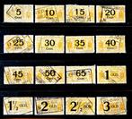 Serie spoorwegzegels Nederlandsche Spoorwegen 1924-1930, Ophalen of Verzenden, T/m 1940, Gestempeld