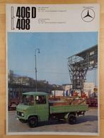 Mercedes 406D 408 Brochure 1971 L406D L408 406, Ophalen, Mercedes, Zo goed als nieuw, Mercedes-Benz