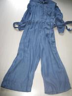 DENIM JUMPSUITS MET LANGE MOUWEN  VAN DE HEMA MAAT L, Kleding | Dames, Jumpsuits, Ophalen of Verzenden, Zo goed als nieuw, Maat 42/44 (L)