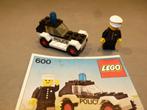Lego 600 politiewagen en 625 Tractor, Ophalen of Verzenden, Gebruikt, Complete set, Lego