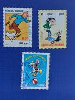 Postzegel Frankrijk 1999 tm 01 3 zegels Dag vd Postzegel, Postzegels en Munten, Verzenden, Gestempeld