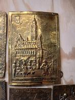 Vintage Koperen Wandplaten, Antiek en Kunst, Ophalen of Verzenden