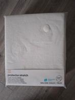 Nieuw Molton Hoeslaken Stretch 140x200-210cm, Ophalen of Verzenden, Wit, Hoeslaken of Sloop, Nieuw