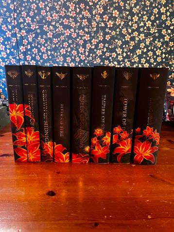 Throne of glass dustjackets beschikbaar voor biedingen