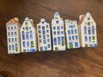6 KLM huisjes, jenever, Antiek en Kunst, Antiek | Keramiek en Aardewerk, Ophalen of Verzenden
