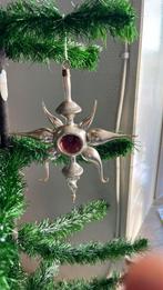 Vintage Kerstbal, Ster., Ophalen of Verzenden