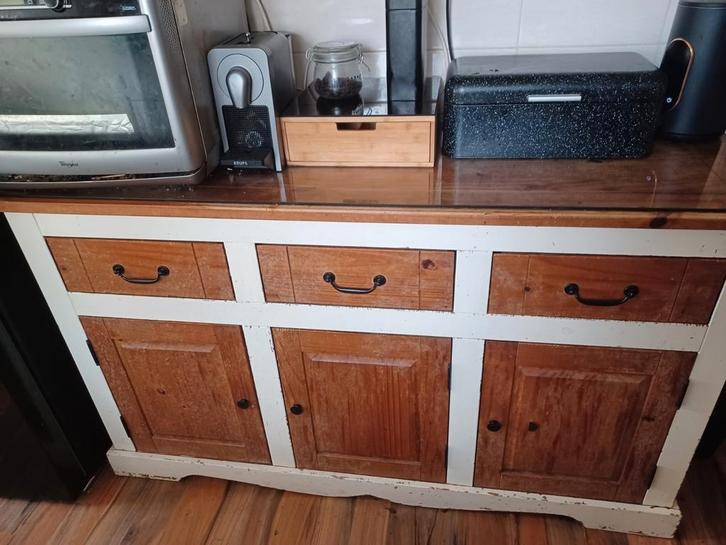 Dressoir, Huis en Inrichting, Kasten | Dressoirs, Gebruikt, 25 tot 50 cm, Met lade(s), Met deur(en), Met plank(en), Ophalen