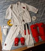 Karate Pak + Bescherming - Maat M, Maat XS of kleiner, Vechtsportpak, Ophalen of Verzenden, Zo goed als nieuw