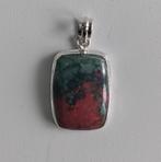 Sonora Chrysocolla hanger, Nieuw, Ophalen of Verzenden, Met edelsteen, Zilver
