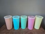 Tupperware bekers met deksel, Huis en Inrichting, Keuken | Tupperware, Ophalen of Verzenden, Gebruikt, Beker of Kan