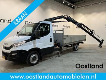 Iveco Daily 35S18 3.0 410 Open Laadbak / Hiab Duo Kraan / Eu beschikbaar voor biedingen
