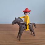 Vintage playmobil,  cowboy met paard, Los playmobil, Ophalen of Verzenden, Zo goed als nieuw, Playmobil