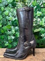 super sexy laarzen met python leer van sendra maat 39, Kleding | Dames, Schoenen, Zwart, Nieuw, Ophalen of Verzenden, Sendra