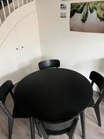 IKEA LISABO Tafel + 4 Stoelen - Zo Goed Als Nieuw, Huis en Inrichting, Tafels | Eettafels, Ophalen, Rond, 50 tot 100 cm, Zo goed als nieuw
