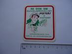 sticker oud Hatert PEETERS melkman melk zuivel supermarkt, Verzenden, Zo goed als nieuw, Bedrijf of Vereniging