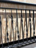 Zwart stale hekwerk balustrade, Huis en Inrichting, Ophalen of Verzenden, Gebruikt