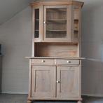Antieke grenen buffetkast, Huis en Inrichting, Kasten | Buffetkasten, Ophalen, Zo goed als nieuw, 25 tot 50 cm, 150 tot 200 cm