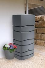 Regenton Aqua Tower 650 liter - Antraciet, Kunststof, Met kraantje, 150 liter of meer, Nieuw