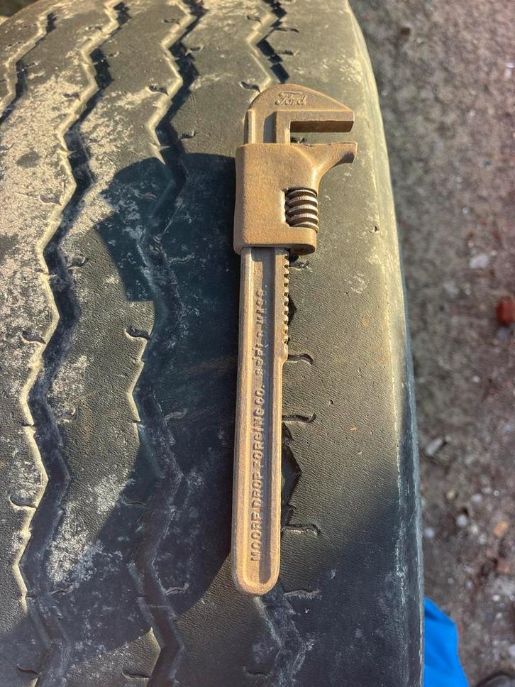 Antieke Engelse Ford A Sleutel / Moersleutel, Auto diversen, Autogereedschap, Gebruikt, Ophalen