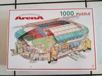 Legpuzzel Amsterdam Arena Ajax 1000 stukjes, Hobby en Vrije tijd, Denksport en Puzzels, 500 t/m 1500 stukjes, Legpuzzel, Zo goed als nieuw