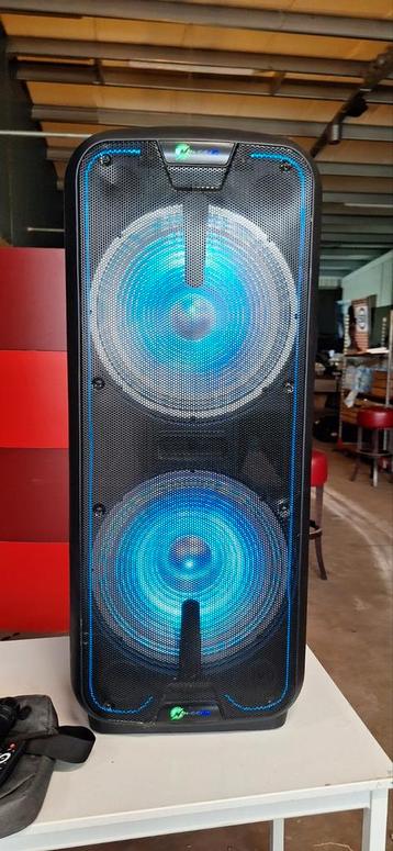 N-Gear The Flash 800 Watt Bluetooth speaker accu karaoke beschikbaar voor biedingen