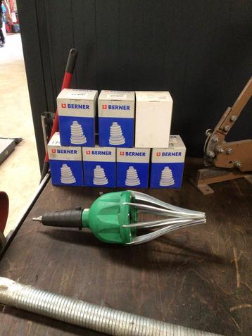 Pneumatische ashoes spreider, incl ashoezen beschikbaar voor biedingen