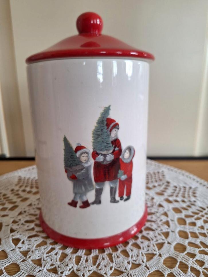 Decoratieve voorraadpot, Antiek en Kunst, Antiek | Keramiek en Aardewerk, Ophalen of Verzenden