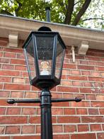 Klassieke Lantaarnpaal - Sfeervolle Buitenverlichting, Tuin en Terras, Gebruikt, Minder dan 50 watt, Staande lamp, Ophalen of Verzenden