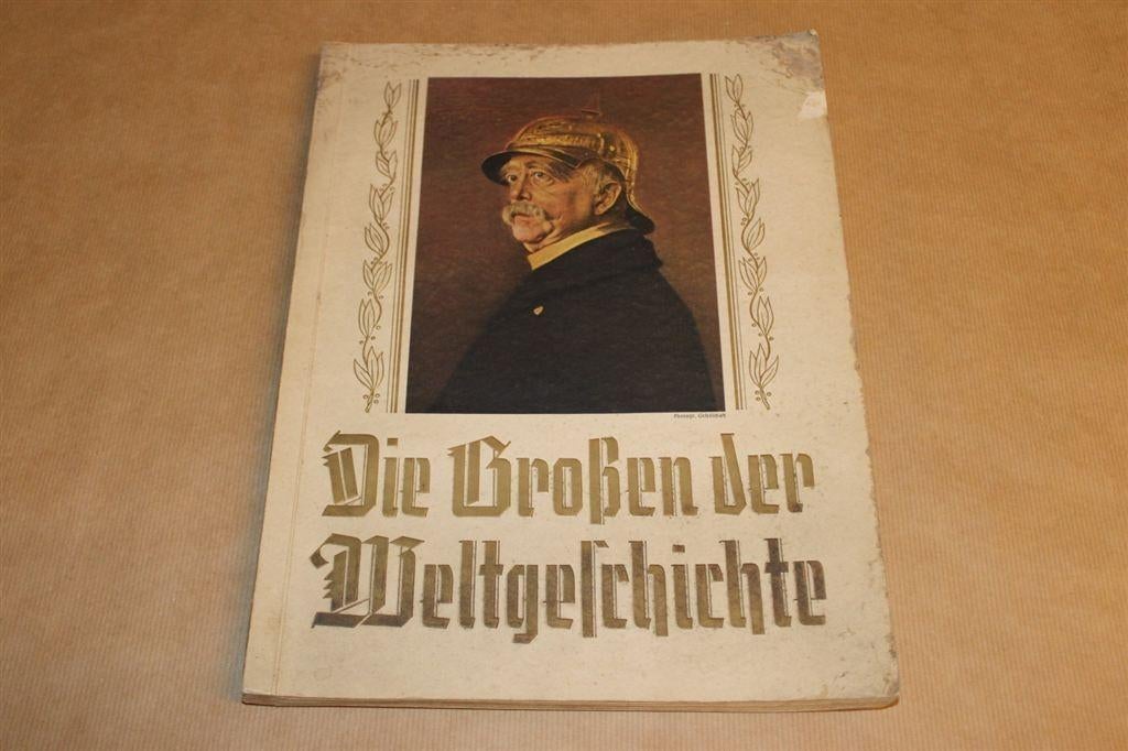 Plaatjesalbum - Die Großen der Weltgeschichte - Ca 1925, Ophalen of Verzenden, Zo goed als nieuw