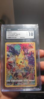 Pikachu Crown  Zenith CGC 10, Ophalen of Verzenden, Zo goed als nieuw, Losse kaart, Foil