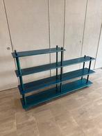 Vintage blauwe stokkenkast, Ophalen of Verzenden, Gebruikt